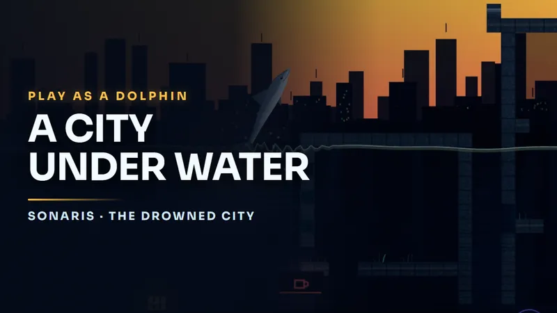 SONARIS: Play as a dolphin – a city under water