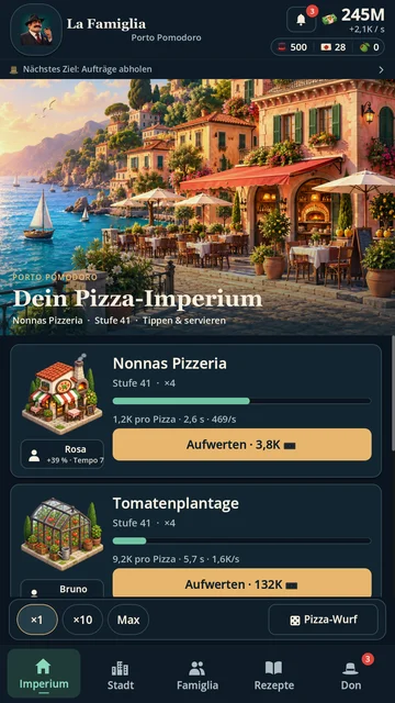 Pizza Mafia – Dein Pizza-Imperium