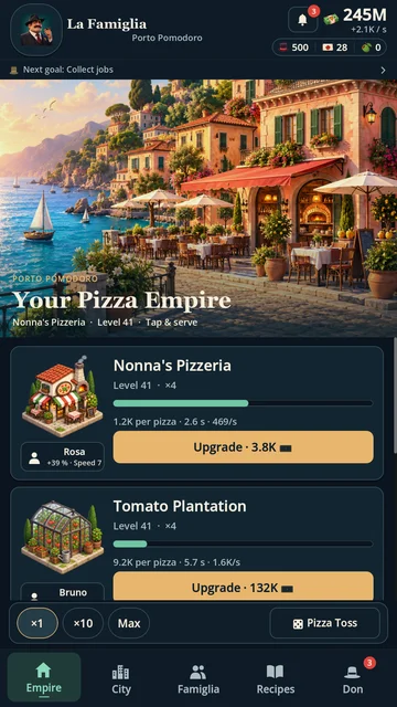 Pizza Mafia – Your pizza empire