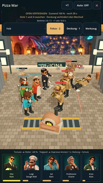 Pizza Mafia – Pizza War: tactical battles