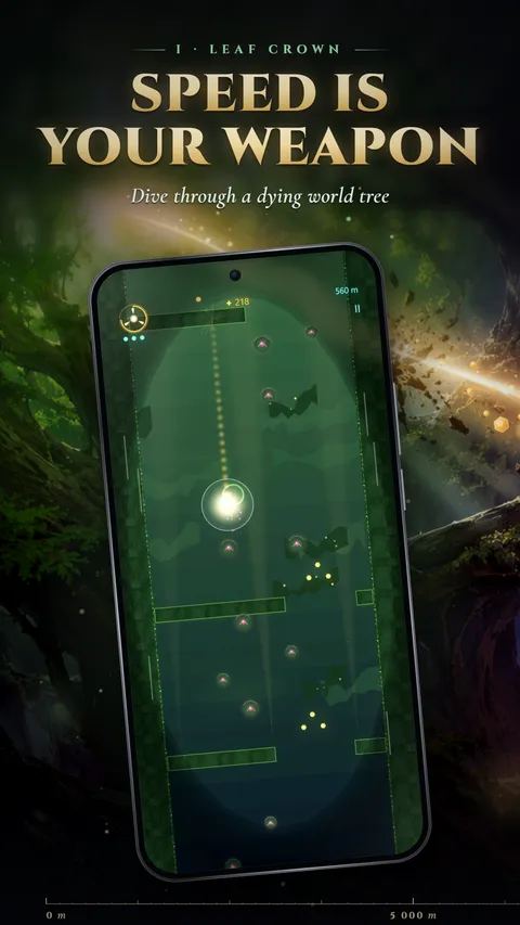 CANDLERIFT: Speed is your weapon – dive through a dying world tree