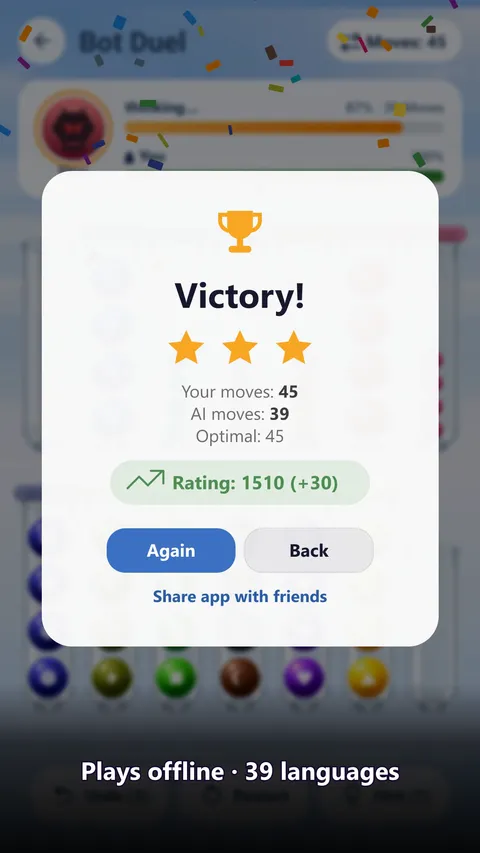 Sort Rush: Plays offline · 39 languages