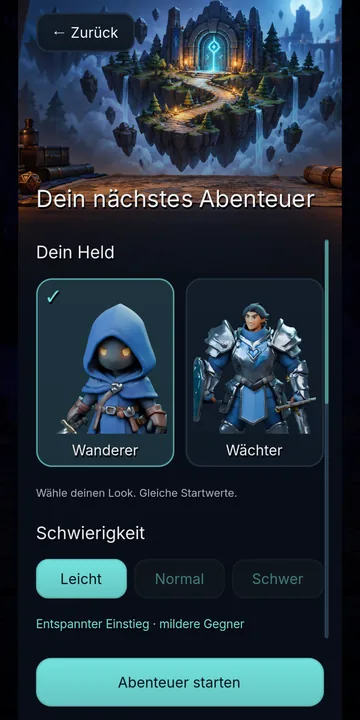 Würfel Dungeon: Wähle deinen Helden