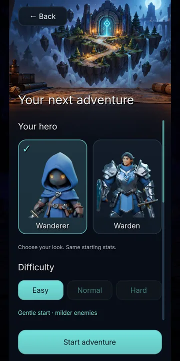 Würfel Dungeon: Choose your hero